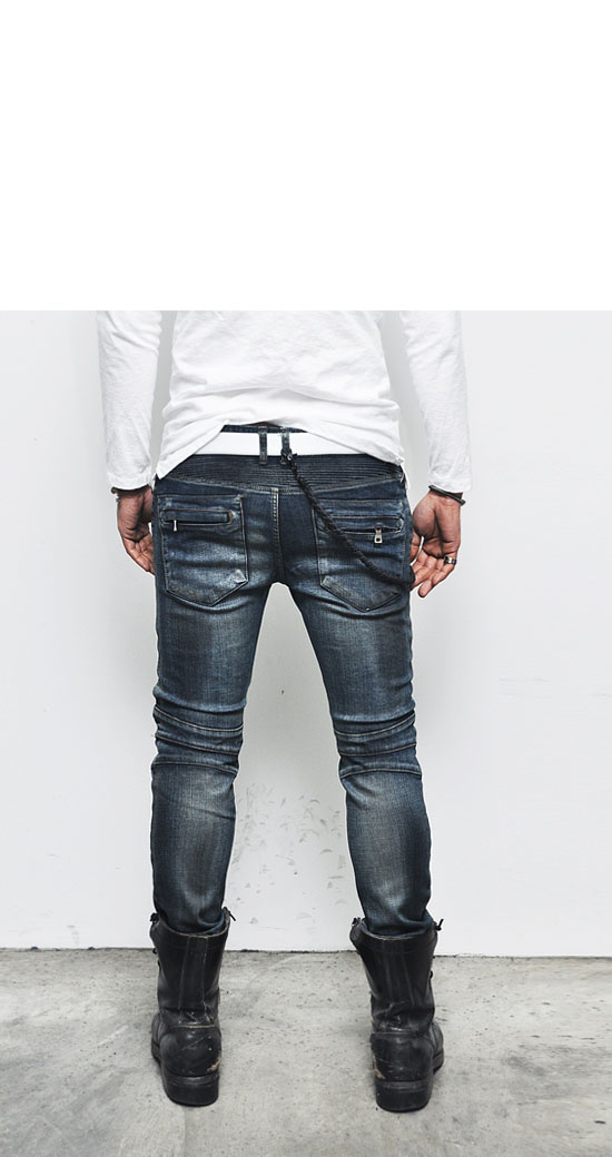 baggy biker jeans